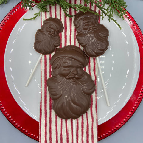 Santa Face Pops