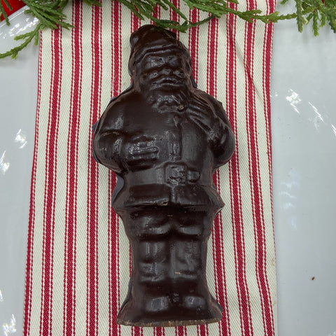 Solid Chocolate Santa Mold