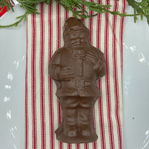 Solid Chocolate Santa Mold
