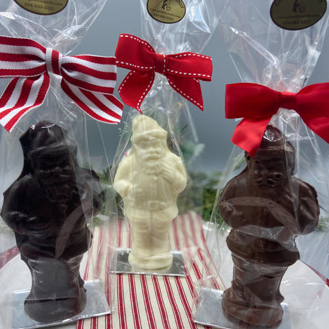 Solid Chocolate Santa Mold