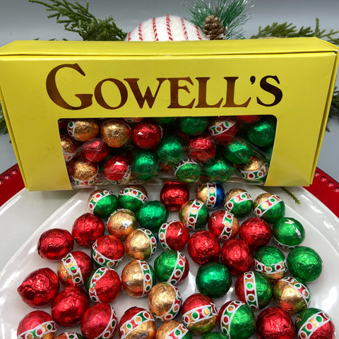 Solid Chocolate Foil Balls