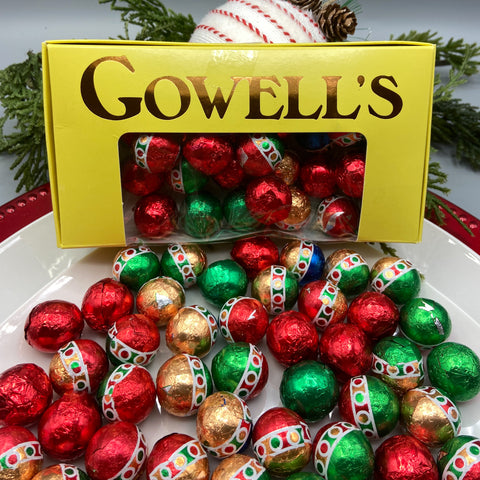 Solid Chocolate Foil Balls